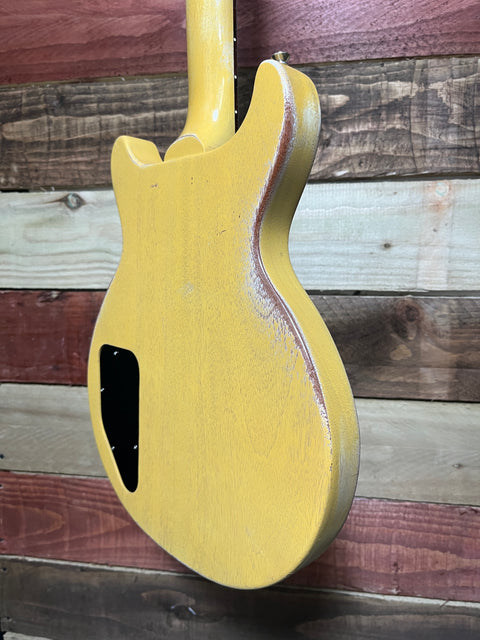 Gibson Les Paul Special Double Cut Worn TV Yellow P-90s 2005 - Faded Worn TV Yellow