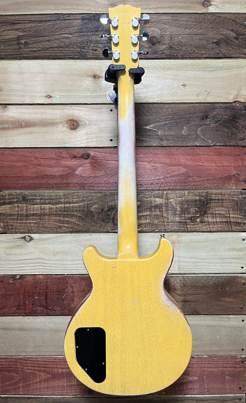 Gibson Les Paul Special Double Cut Worn TV Yellow P-90s 2005 - Faded Worn TV Yellow
