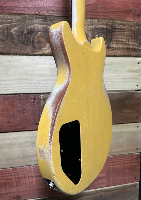 Gibson Les Paul Special Double Cut Worn TV Yellow P-90s 2005 - Faded Worn TV Yellow
