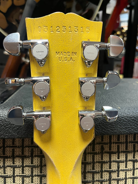 Gibson Les Paul Special Double Cut Worn TV Yellow P-90s 2005 - Faded Worn TV Yellow
