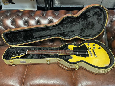 Gibson Les Paul Special Double Cut Worn TV Yellow P-90s 2005 - Faded Worn TV Yellow