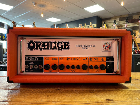 Orange Rockerverb 50 MK II 2-Channel 50-Watt Guitar Amp Head 2014 - Orange