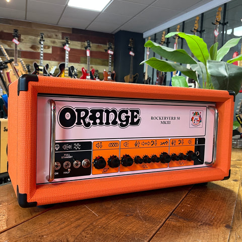 Orange Rockerverb 50 MK II 2-Channel 50-Watt Guitar Amp Head 2014 - Orange