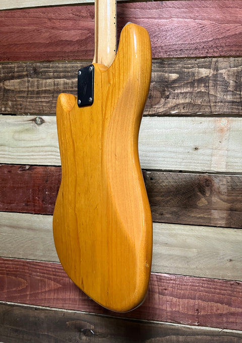 Fender Mustang Guitar with Maple Fretboard 1978-79 Natural