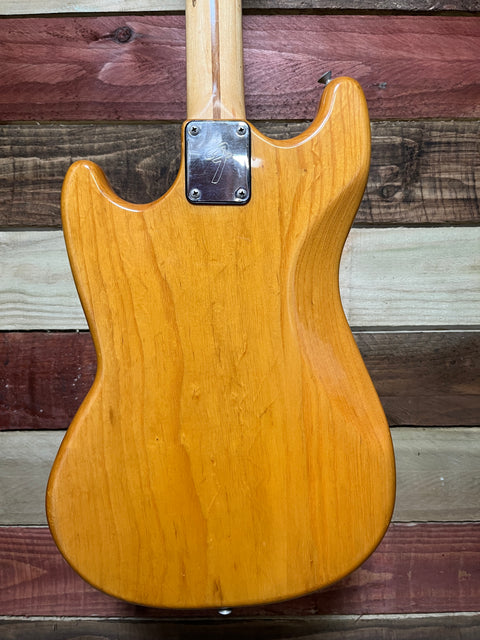 Fender Mustang Guitar with Maple Fretboard 1978-79 Natural