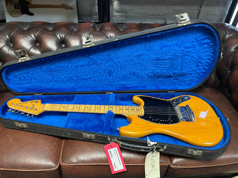Fender Mustang Guitar with Maple Fretboard 1978-79 Natural