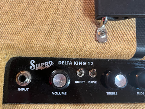 Supro 1822R Delta King 12 15-Watt 1x12" Guitar Combo 2025 Tweed