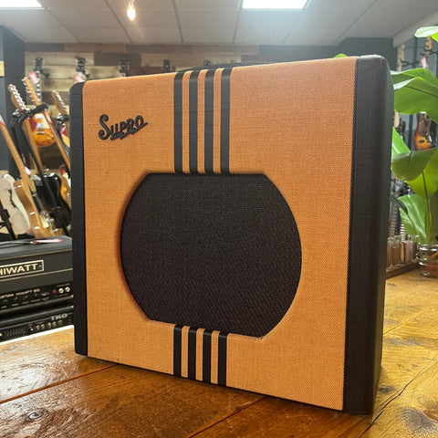 Supro 1822R Delta King 12 15-Watt 1x12" Guitar Combo 2025 Tweed