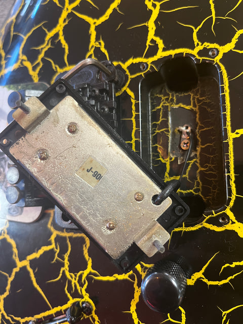 Charvel DK-085 HS Dinky 1989 - Yellow Crackle
