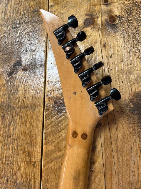 Charvel DK-085 HS Dinky 1989 - Yellow Crackle