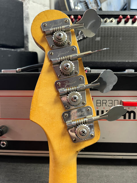 1978-81 Fender Precision Bass International Series Capi Orange Maple Neck