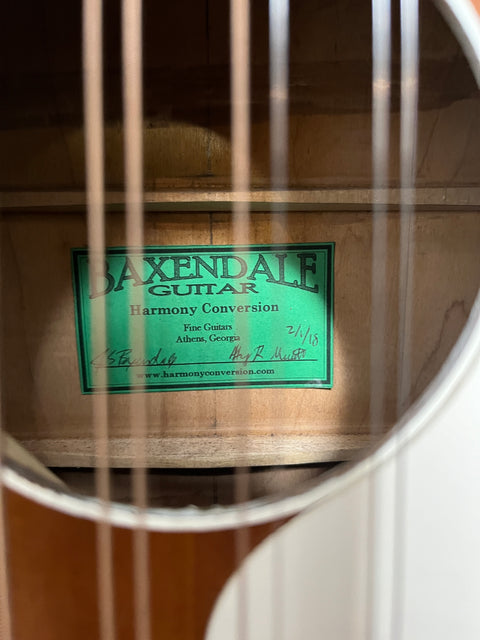 Baxendale 1960's Kay Mandocello conversion Kay 2022 - Burst