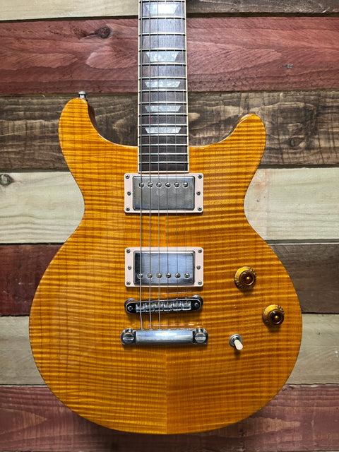 Gibson Les Paul Standard Double Cutaway 1998 - Amber Serrano Flame Top