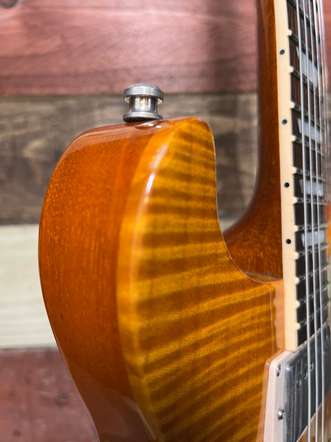 Gibson Les Paul Standard Double Cutaway 1998 - Amber Serrano Flame Top