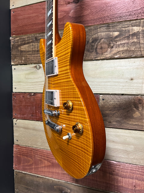Gibson Les Paul Standard Double Cutaway 1998 - Amber Serrano Flame Top