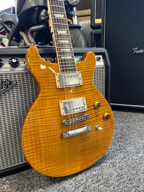 Gibson Les Paul Standard Double Cutaway 1998 - Amber Serrano Flame Top