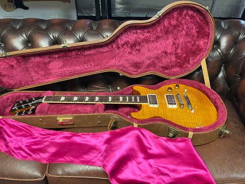 Gibson Les Paul Standard Double Cutaway 1998 - Amber Serrano Flame Top