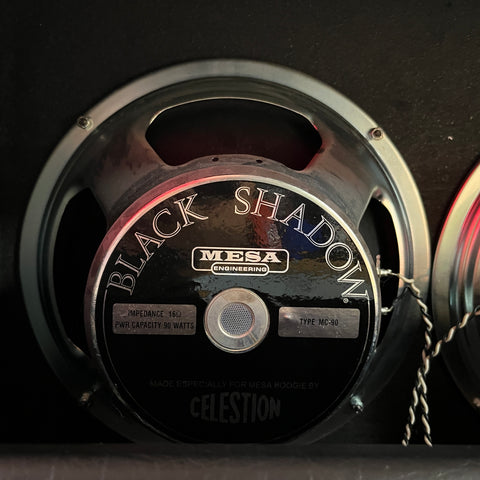 Mesa Boogie 212 2CB Black Shadow Loaded 8 Ohm 2000's - Black Taurus