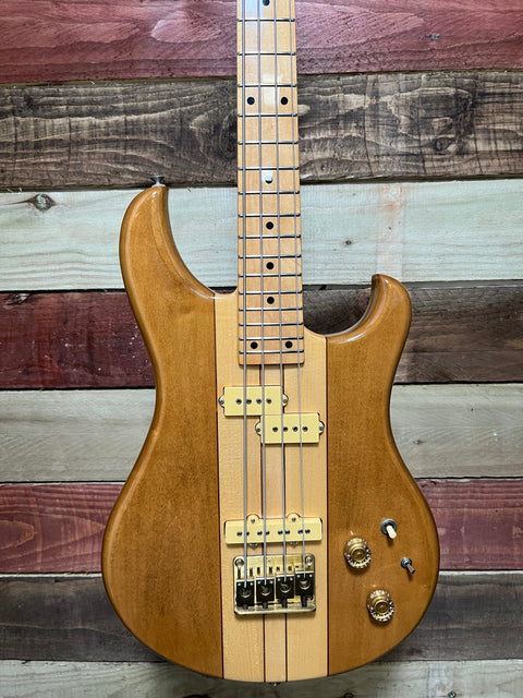 Vox Custom Bass Thru Neck Matsumoku Factory MIJ 1980's - Natural Gloss