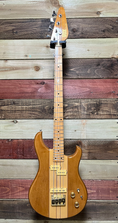 Vox Custom Bass Thru Neck Matsumoku Factory MIJ 1980's - Natural Gloss