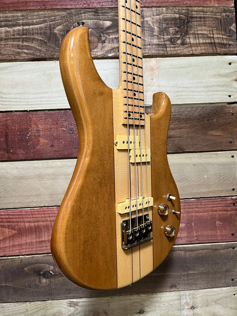 Vox Custom Bass Thru Neck Matsumoku Factory MIJ 1980's - Natural Gloss