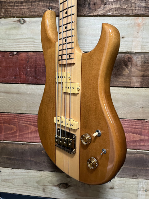 Vox Custom Bass Thru Neck Matsumoku Factory MIJ 1980's - Natural Gloss