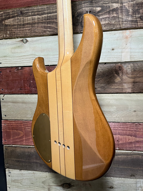 Vox Custom Bass Thru Neck Matsumoku Factory MIJ 1980's - Natural Gloss