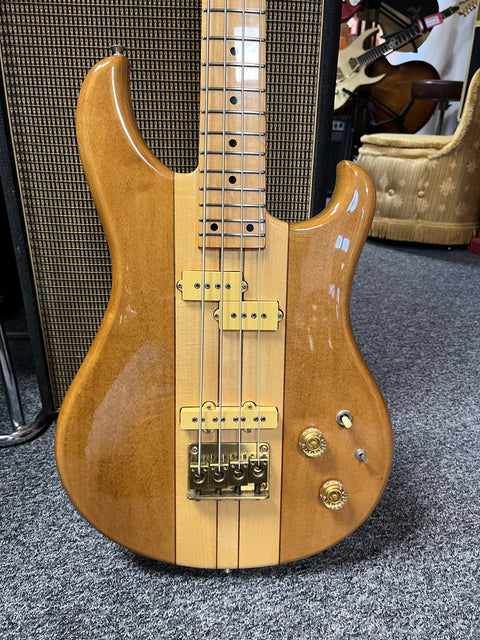 Vox Custom Bass Thru Neck Matsumoku Factory MIJ 1980's - Natural Gloss