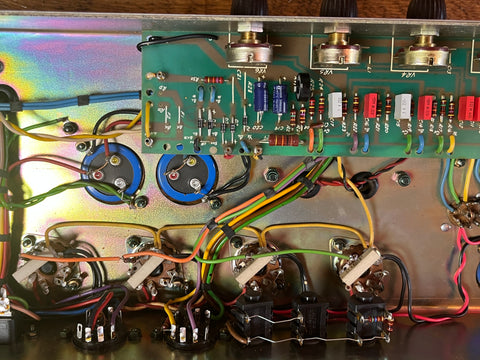 Marshall JCM 800 Lead Series Model 2203 100-Watt Master Volume Head 1986 original Black Tolex