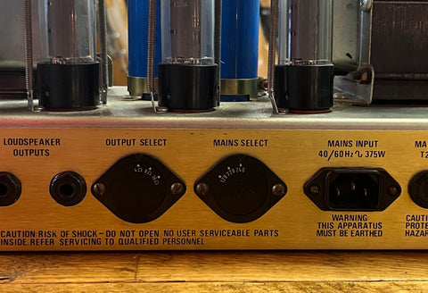 Marshall JCM 800 Lead Series Model 2203 100-Watt Master Volume Head 1986 original Black Tolex