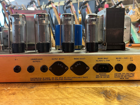 Marshall JCM 800 Lead Series Model 2203 100-Watt Master Volume Head 1986 original Black Tolex