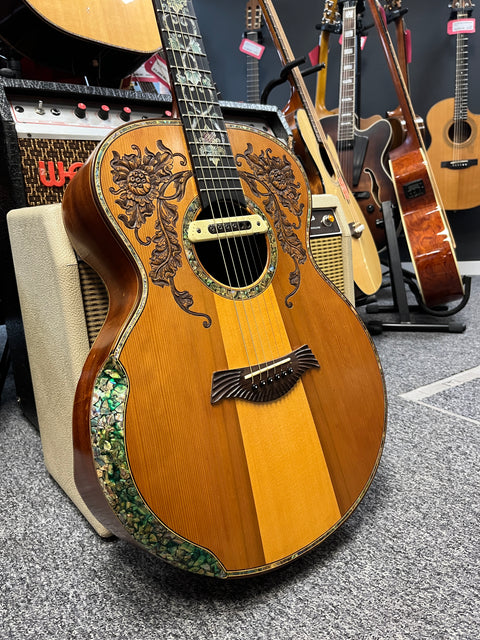 Blueberry Grand Concert Floral Motif 2020 Natural