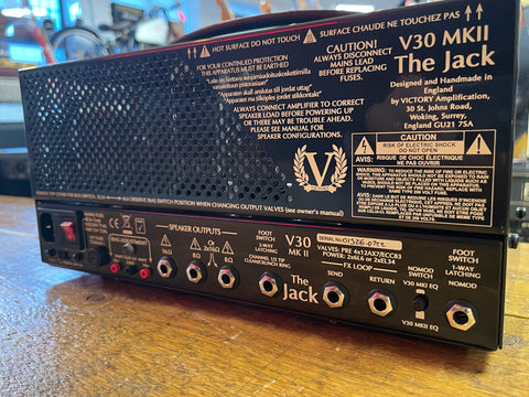 Victory Amps V30 MK II "The Jack" Tube 2-Channel 42-Watt Guitar Amp Head 2023