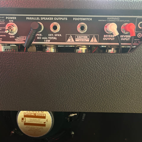 Fender '65 Princeton Reverb Reissue USA all Tube amplifier 12-Watt 1x10" Guitar Combo 2018