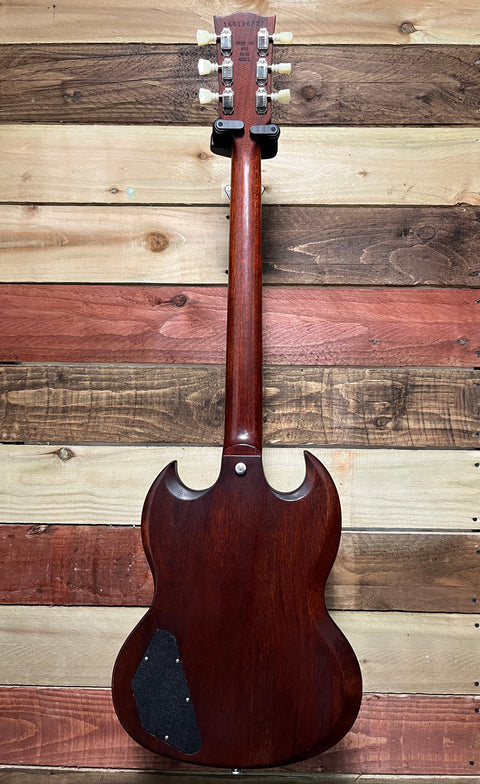 Gibson SG Special Faded Worn Brown Upgrade Gibson Hard Case Locking Klusons 2016