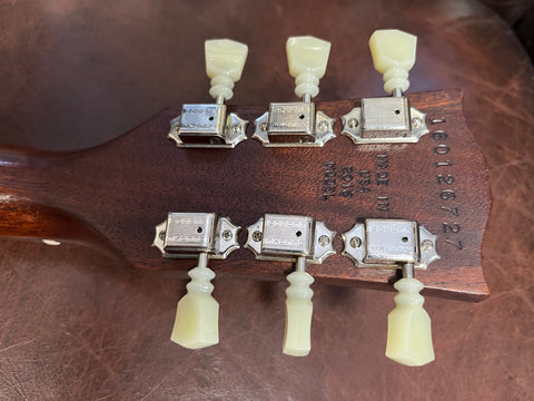 Gibson SG Special Faded Worn Brown Upgrade Gibson Hard Case Locking Klusons 2016