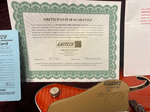 Gretsch G6120SSU Brian Setzer 2005 - Tennessee Orange