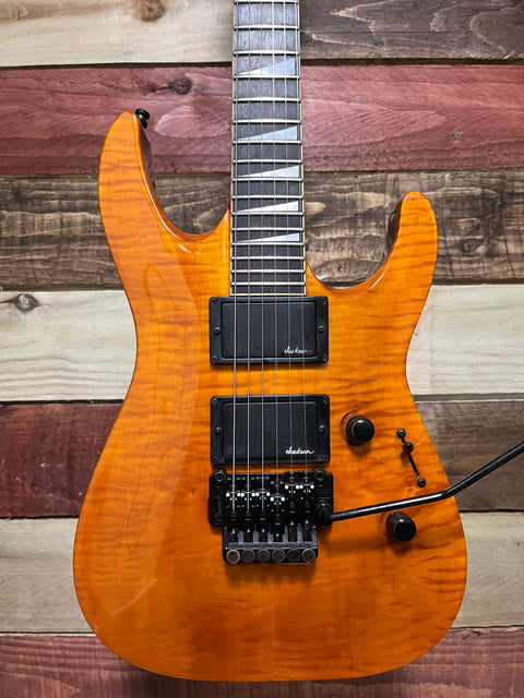 1989 Charvel 750XL Professional Series Amber Flame Maple archtop