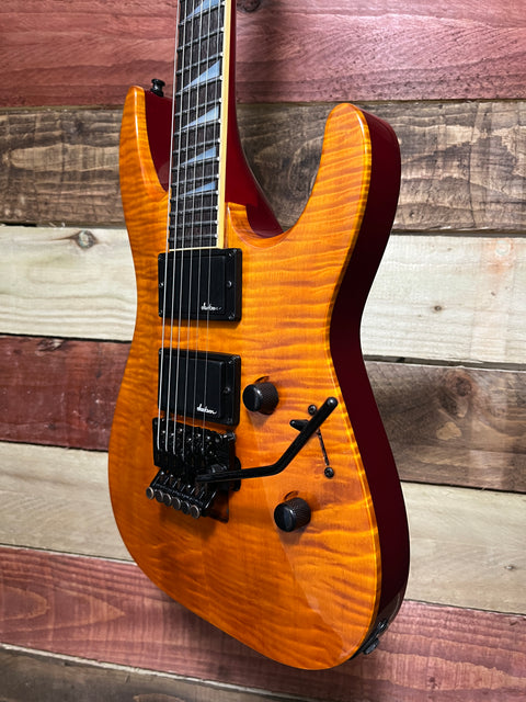 1989 Charvel 750XL Professional Series Amber Flame Maple archtop