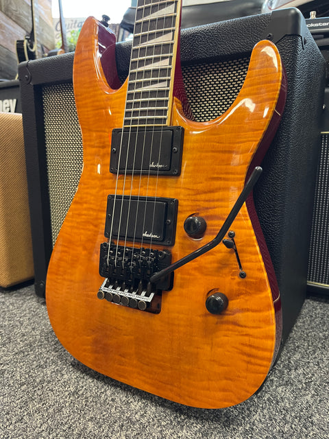 1989 Charvel 750XL Professional Series Amber Flame Maple archtop