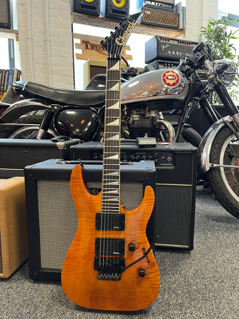 1989 Charvel 750XL Professional Series Amber Flame Maple archtop