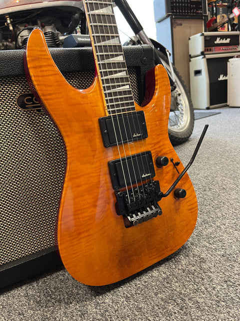 1989 Charvel 750XL Professional Series Amber Flame Maple archtop