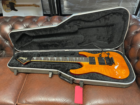 1989 Charvel 750XL Professional Series Amber Flame Maple archtop