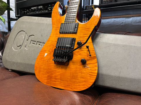 1989 Charvel 750XL Professional Series Amber Flame Maple archtop