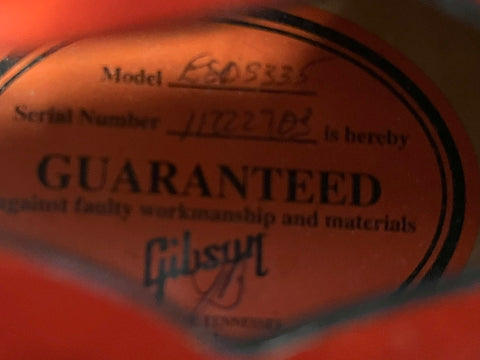 Gibson ES-335 Dot 2012 - Cherry
