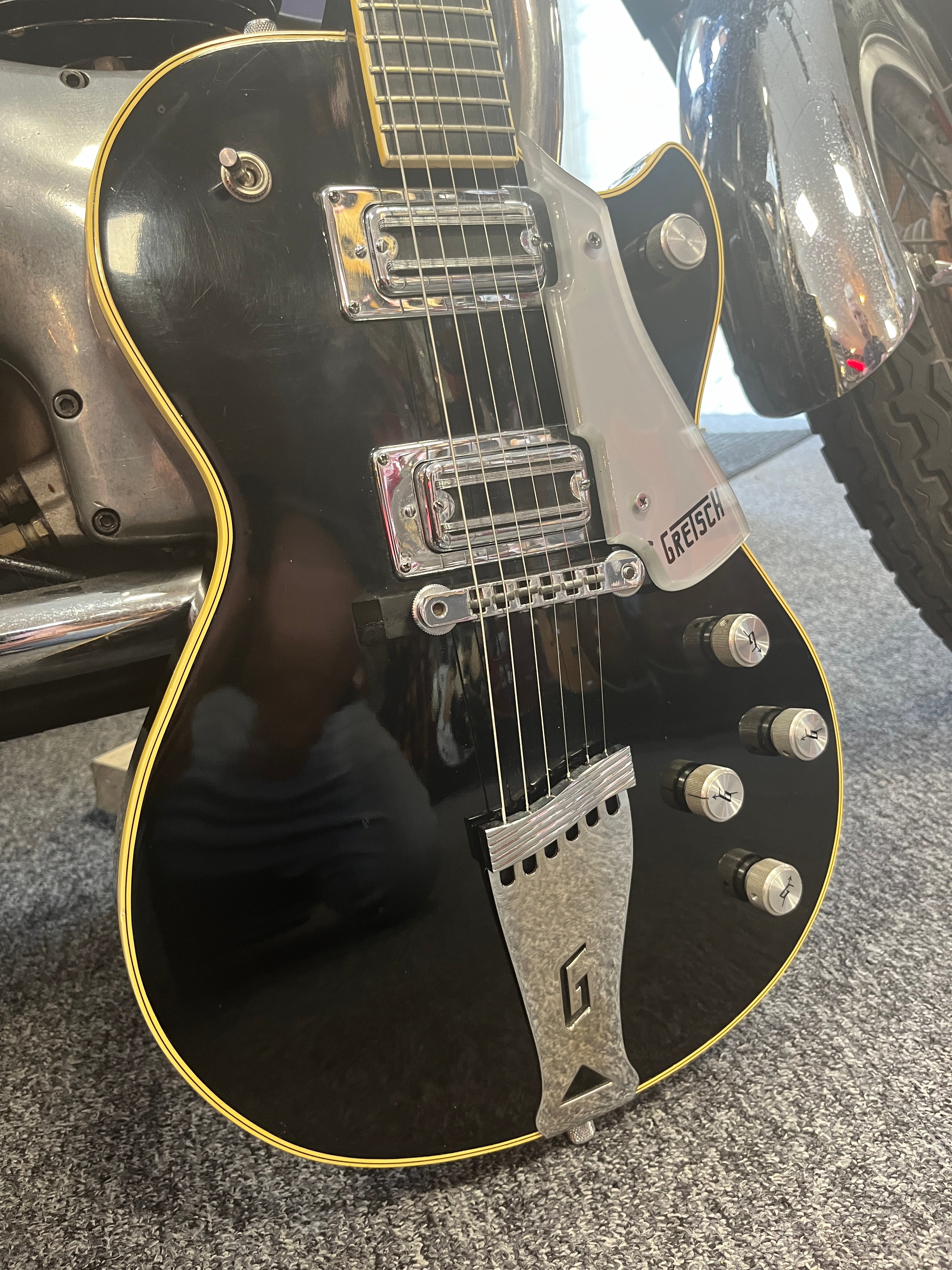 Gretsch Roc Jet 1974- Mercedes Black – MotoMusic