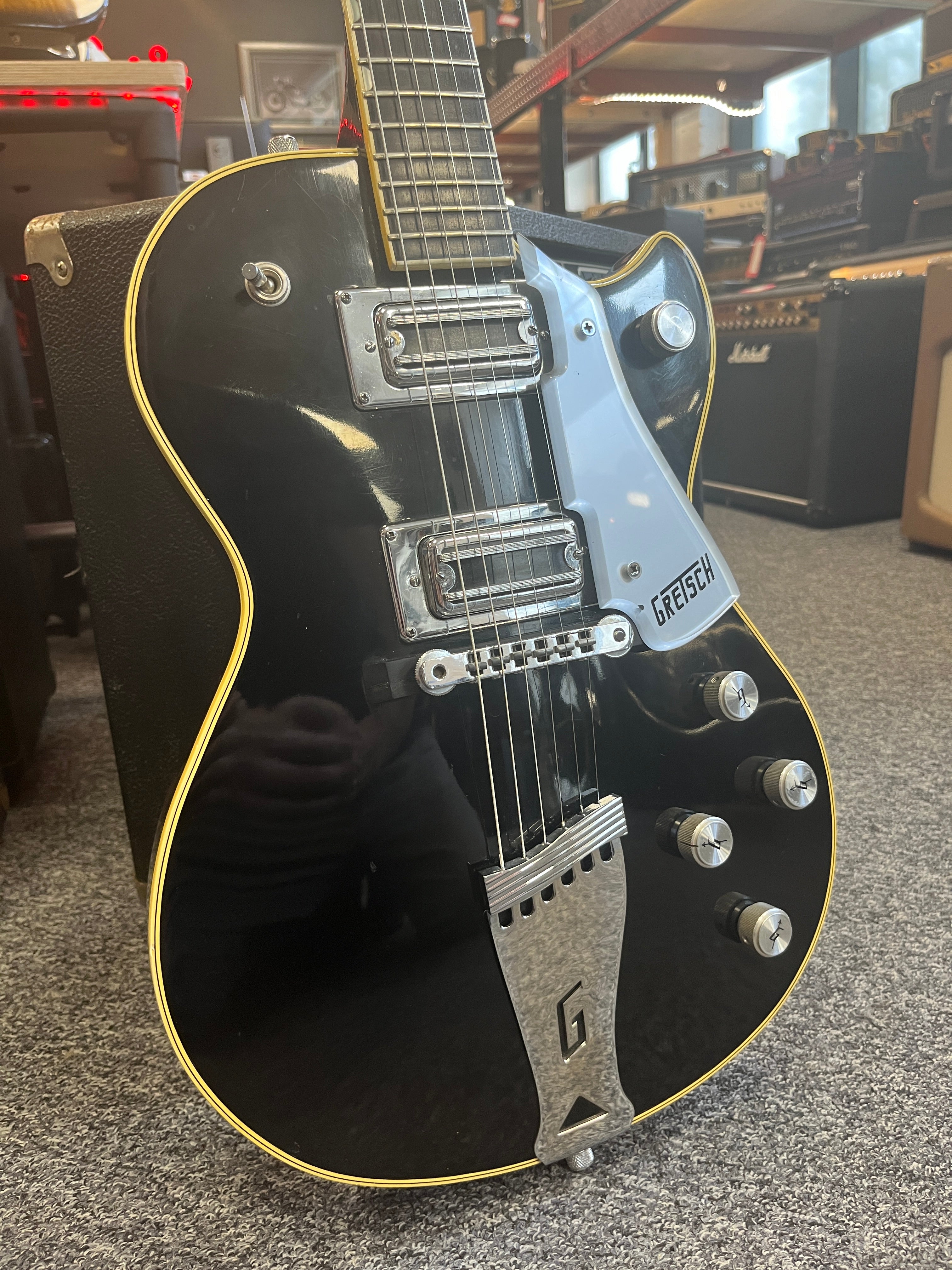 Gretsch Roc Jet 1974- Mercedes Black – MotoMusic