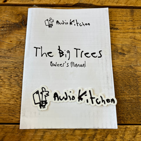 Audio Kitchen The Big Trees 2.5-Watt Pedalboard Guitar Amp 2010s - Silver
