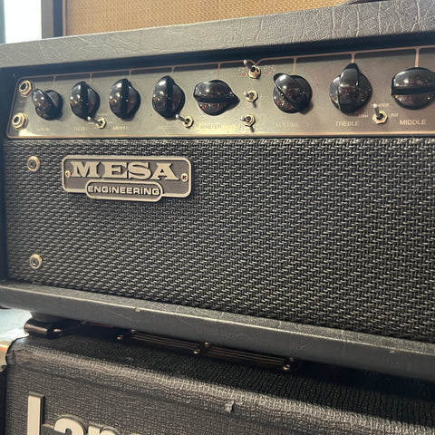 Mesa Boogie Heartbreaker 2-Channel 100-Watt Guitar Amp Head 1999 Black Tolex