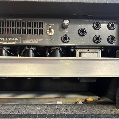 Mesa Boogie Heartbreaker 2-Channel 100-Watt Guitar Amp Head 1999 Black Tolex